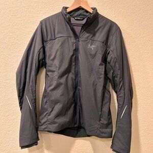 ARC'TERYX Argus Softshell Jacket Full Zip Gray/Grey Men's Size Medium